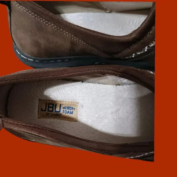 JBU Womens Becca Slip-On Shoes Brown Faux Leather Suede Size 9.5M - Picture 14 of 14